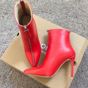 London Rag Red Booties